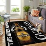 guinness this house runs on rectangle area rug area rug living room carpet rug regtangle carpet floor decor home decor 0
