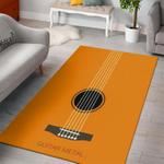 guitar area rug living room rug home decors gift for fans halloween gift 0