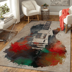 Guitar Music Art For Fans Area Rug Living Room Carpet Rug Regtangle Carpet Floor Decor Home Decor