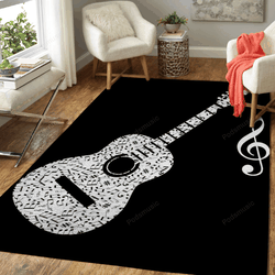 Guitar Music Instrument Music Art For Fans Area Rug Living Room Carpet Rug Regtangle Carpet Floor Decor Home Decor