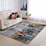 haikyuu kuroo vs bokuto area rug living room rug home decor carpet 0