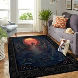 Harry Potter And Friends In The Forest Area Rug Living Room Rug Home Decor Floor Decor Rcdd81F31813