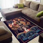 harry potter area rug living room rug home decor movie ofd draco dormiens nunquam titillandus hp0134 0