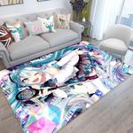hatsune miku anime 26 area rug living room and bed room rug rug regtangle carpet floor decor home decor 0