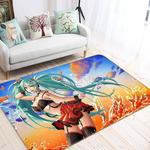 hatsune miku anime 27 area rug living room and bed room rug rug regtangle carpet floor decor home decor 0