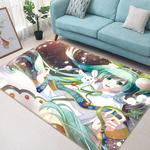 hatsune miku anime 55 area rug living room and bed room rug rug regtangle carpet floor decor home decor 0