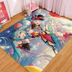 hatsune miku anime 58 area rug living room and bed room rug rug regtangle carpet floor decor home decor 0