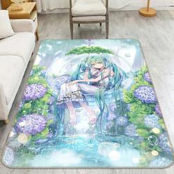 Hatsune Miku Anime 73 Area Rug Living Room And Bed Room Rug Rug Regtangle Carpet Floor Decor Home Decor