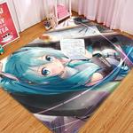 hatsune miku anime 82 area rug living room and bed room rug rug regtangle carpet floor decor home decor 0