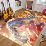hatsune miku anime 90 area rug living room and bed room rug rug regtangle carpet floor decor home decor 0