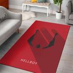 hellboy logo marvel movies area rugs living room carpet rug regtangle carpet floor decor home decor 0