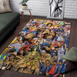 Hip Hop Legends Area Rug Music Ofd 021143 Area Rug Living Room Carpet Rug Regtangle Carpet Floor Decor Home Decor