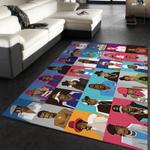 hip hop legends cartoon area rug living room and bed room rug rug regtangle carpet floor decor home decor 0