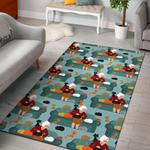 homer simpson donut area rug living room rug home decor carpet 0