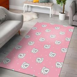 Horse Portrait Pattern Print Area Rug Living Room Rug Home Decor
