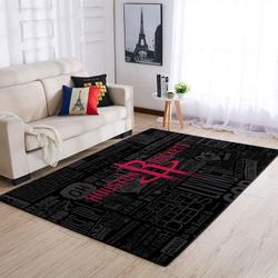 NBA Houston Rockets Rectangle Rug Personalized Non-Slip Carpet Gift For Basketball Fans V3330