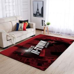 NBA Houston Rockets Rectangle Rug Personalized Non-Slip Carpet Gift For Basketball Fans V3333