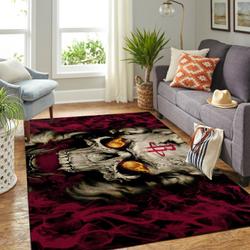 NBA Houston Rockets Rectangle Rug Personalized Non-Slip Carpet Gift For Basketball Fans