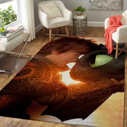 How To Train Your Dragon Area Rug Living Room Rug Home Decor Movie Floor Decor 190926