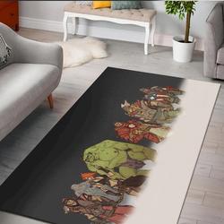 Hulk Comic Character Iron Man Comics Thor Rug Living Room Rug Home Decor