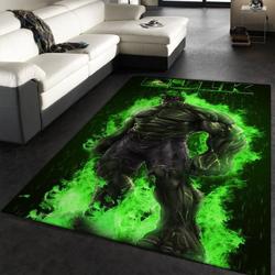 Hulk Marvel Superhero 2 Area Rug Living Room And Bed Room Rug Rug Regtangle
