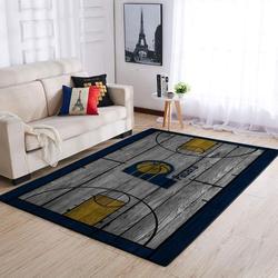 NBA Indiana Pacers Rectangle Rug Personalized Non-Slip Carpet Gift For Basketball Fans V4612