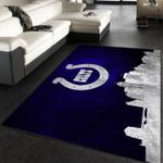 indianapolis colts nfl 3 area rug living room and bed room rug rug regtangle carpet floor decor home decor 0