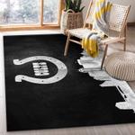 indianapolis colts nfl 5 area rug living room and bed room rug rug regtangle carpet floor decor home decor 0