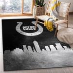 indianapolis colts nfl 6 area rug living room and bed room rug rug regtangle carpet floor decor home decor 0