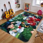 inuyasha anime 3 area rug living room and bed room rug rug regtangle carpet floor decor home decor 0