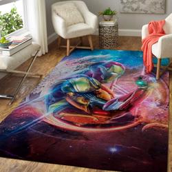 Iron Man Area Rug Living Room Rug Home Decor Marvel Superhero Movie Floor
