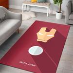 iron man logo marvel movies area rugs living room carpet rug regtangle carpet floor decor home decor 0