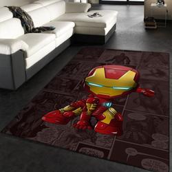 Iron Man Marvel 3 Area Rug Living Room And Bed Room Rug Rug Regtangle