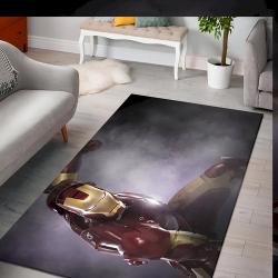 Iron Man Movies Rain Comics Marvel Comics Rug Living Room Rug Home Decor V1