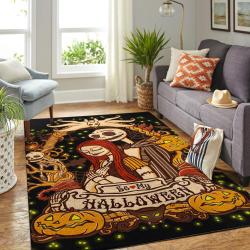 Jack & Sally The Nightmare Before Christmas 190909 Halloween Area Rug 