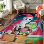 jack skellington and grinch area rug living room rug home decor christmas movie ofd 0711 0