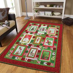 Jack Skellington And Grinch Area Rug Living Room Rug Home Decor Christmas Movie Ofd 07112