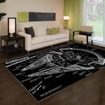 jacksonville jaguars area rug living room rug home decor nfl football team logo carpet rug living room 191007 0