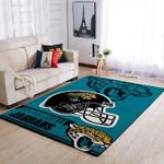 jacksonville jaguars nfl team logo helmet rectangle area rug area rug living room carpet rug regtangle carpet floor decor home decor 0