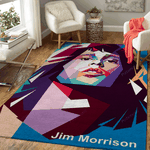jim morrison music art for fans area rug living room carpet rug regtangle carpet floor decor home decor 0