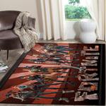 jimi hendrix area rug living room rug home decor music ofd 021123 0