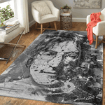 john lennon art the beatles fans area rug area rug living room carpet rug regtangle carpet floor decor home decor 0
