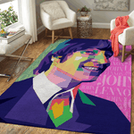 john lennon the beatles english rock band popart area rug area rug living room carpet rug regtangle carpet floor decor home decor 0
