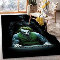 Joker And The Dark Knight Area Rug Living Room And Bed Room Rug 