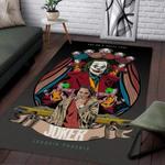 joker area rug living room rug home decor joaquin phoenix movie home decor 0