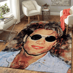 jon bon jovi band members pop art area rug area rug living room carpet rug regtangle carpet floor decor home decor v11350 0
