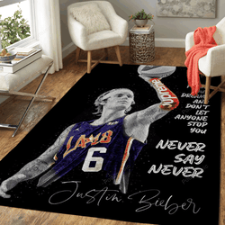 Justin Bieber Quote Music Parade Art For Fans Area Rug Living Room Carpet Rug Regtangle Carpet Floor Decor Home Decor