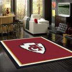 kansas city chiefs area rug nfl football team logo carpet living room rugs rug regtangle carpet floor decor home decor v830 0