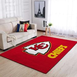 NFL Kansas City Chiefs Rectangle Rug Personalized Non-Slip Carpet Gift For Football Fans Skc101202