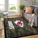 kansas city chiefs nfl area rugs camo style living room carpet team logo home rug regtangle carpet floor decor home decor 0